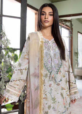 Vital By Sobia Nazir Embroidered Lawn 3 Piece Unstitched Suit SN25VV2 D-6B